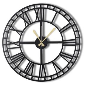 Orologio da parete nero Grecia, ø 50 cm - Bystag