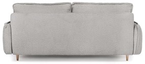 Divano letto in tessuto bouclé grigio 215 cm Patti - Bonami Selection