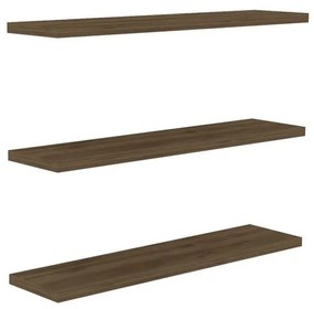Mensole in noce in set da 3 Boss - Kalune Design