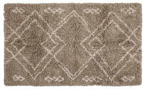 Bloomingville - Edea Rug Brown/Cotton Bloomingville