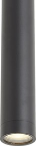 Lampada a sospensione di design nera GU10 50mm IP44 - Tuba