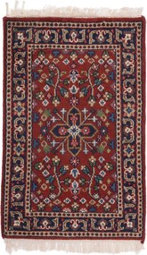 Persian Tappeto 60 x 90 (Indian) Annodato A Mano