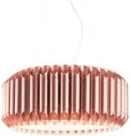 Sospensione 3 Luci Copper Metallo Cromato cm. 60 x 31h