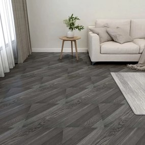 Listoni Pavimenti Autoadesivi 55 Pz İn Pvc 5,11 M² Grigi Rigati /