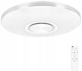 Plafoniera dimmerabile LED RGBW con altoparlante LED/60W/230V bianca + telecomando