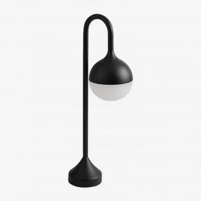 Faro Da Esterno A Led In Alluminio Uveron Nero - Sklum