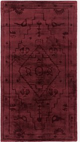 Tappeto in viscosa tessuto a mano Shaila