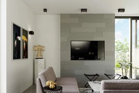 Applique da Parete in Alluminio LOBO G9 Nera Bidirezionale da interno