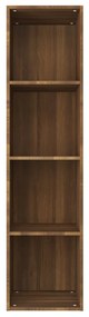 Libreria/Mobile TV Rovere Marrone 36x30x143cm Legno Multistrato