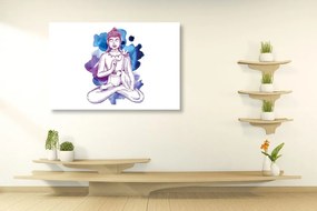 Stampa su tela – Illustrazione del Buddha