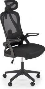 Sedia da ufficio Negro in nero - H130 cm