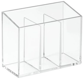 Organizzatore a 3 scomparti Clarity, 13 x 6,5 cm - iDesign