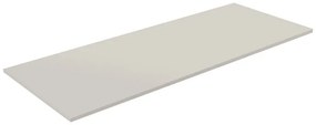 Top per lavabo Compatech VISOBATH L 121 x H 1.2 x P 46 cm cotone mdf, opaco