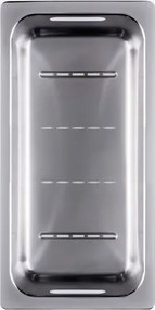 Organiser per lavello 629017 argento L 18.5 x P 36.8 x H 11 cm