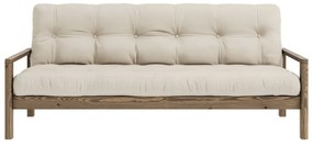 Divano letto beige 205 cm Knob - Karup Design