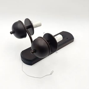 Brilagi - LED Applique COTTAGE 2xE14/40W/230V faggio/bianco