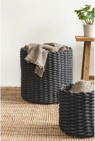 Cesto in tessuto ø 40x40 cm Peach Skin Round XL – Bigso