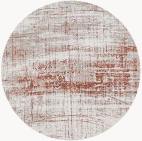 Tappeto rotondo jacquard lavabile da interno-esterno Griff