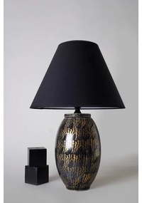 Lampada da tavolo RAMZES 1xE27/40W/230V nera