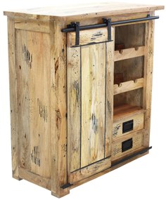 BEILY - portabottiglie legno di mango