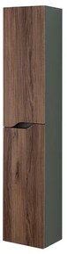 Colonna bagno sospesa alta noce canaletto Minori/Maiori 30x150 cm