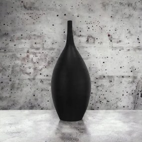 Vaso in ceramica 47 cm, nero
