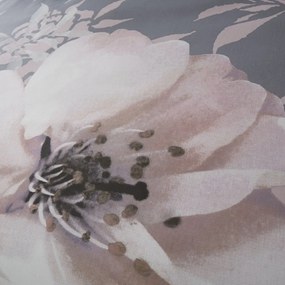 Biancheria da letto grigia , 200 x 200 cm Dramatic Floral - Catherine Lansfield