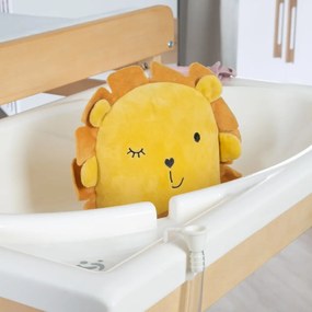 Fasciatoio bianco/di colore naturale con effetto betulla Baby Pool – Roba