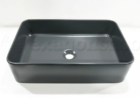 Lavabo 55x36 Rettangolare seconda scelta Basalto Matt Semplice 001481049 Nic