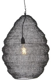 Lampada a sospensione orientale nera 45 cm - Nidum L