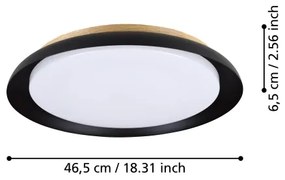 Eglo 900857 - Plafoniera LED PENJAMO LED/20W/230V