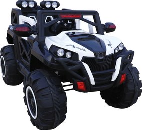 Macchina Elettrica per Bambini 12V Kidfun Fuoristrada 4x4 Bianca...