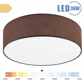 Brilagi - Plafoniera LED SIRIJA LED/36W/230V diametro 45 cm marrone