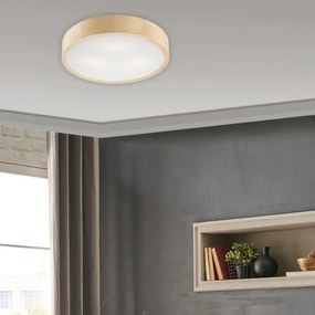 Lampada a soffitto NATURAL 3xE27/60W/230V Ø47 cm pino