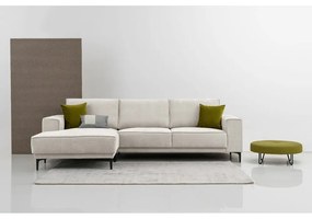 Divano angolare color crema (con penisola a sinistra) Copenhagen – Scandic