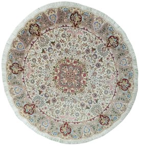 Tabriz Tappeto persiano 250 x 240 Beige (Iran) Annodato A Mano