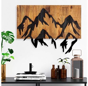 Decorazione da muro 58x44 cm montagne