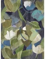 Jannelli & Volpi Wandbild Siwa - Blue Green Panel 6
