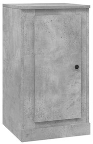 Credenza grigio cemento 37,5x35,5x67,5 cm in legno multistrato