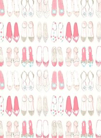Harlequin Carta da parati World At Your Feet - Pebble/ Blossom/ Sky
