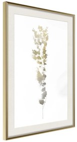 Poster  Fragment of Nature  Cornice Quadri Cornice d'oro con passe-partout, Larghezza x Altezza Home decor 20x30