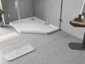 Mexen Flow piatto doccia pentagonale slim sinistro 100 x 90 cm, bianco lucido - 46P109010L