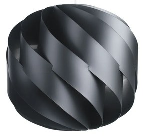 Sospensione Moderna Globe Polilux ® Nero E Metallo Cromo 1 Luce E27 D40Cm