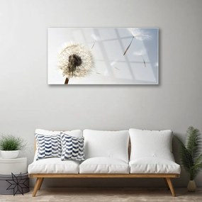Quadro acrilico Fiori di tarassaco Natura 100x50 cm