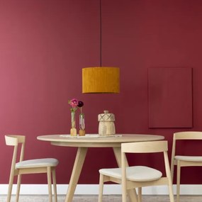 Brilliant - Lampadario a sospensione con filo TONY 1xE27/20W/230V diametro 35 cm arancione