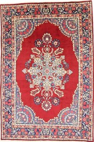Yazd Tappeto persiano 300 x 200 Rosso (Iran) Annodato A Mano
