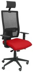 Sedia Ufficio con Poggiatesta Horna bali PC BALI350 Rosso