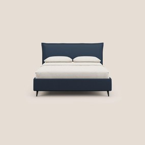 Hans letto contenitore imbottito minimal in tessuto simil cotone impermeabile T19