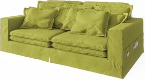 Divano verde chiaro 236 cm Nora – Ropez