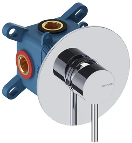 Rubinetto per doccia ad incasso monocomando LOOP cromo lucido SANYCCES